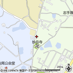 兵庫県三田市志手原728周辺の地図