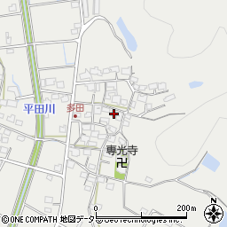兵庫県姫路市山田町多田219周辺の地図