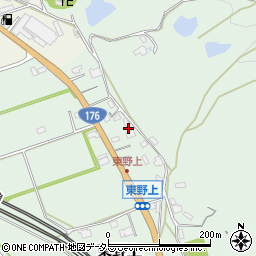 兵庫県三田市東野上125周辺の地図