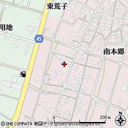 愛知県安城市和泉町南本郷202周辺の地図