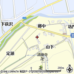 愛知県岡崎市細光町郷中28周辺の地図
