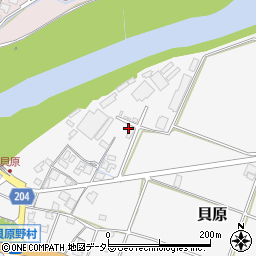 兵庫県加東市貝原250周辺の地図