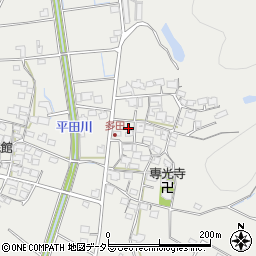 兵庫県姫路市山田町多田224周辺の地図