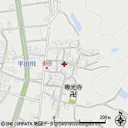 兵庫県姫路市山田町多田222周辺の地図