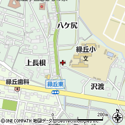 緑丘学区市民ホーム周辺の地図