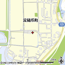 京都府京都市伏見区淀樋爪町256周辺の地図