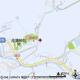 大阪府豊能郡豊能町木代455周辺の地図