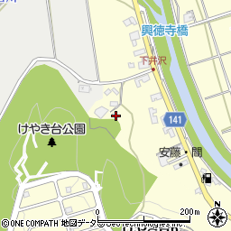 兵庫県三田市下井沢357周辺の地図