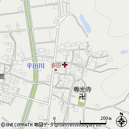 兵庫県姫路市山田町多田226-4周辺の地図