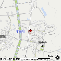 兵庫県姫路市山田町多田226周辺の地図