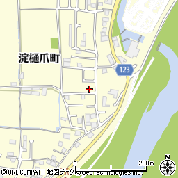 京都府京都市伏見区淀樋爪町231-13周辺の地図