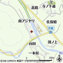 兵庫県川辺郡猪名川町万善南アジヤリ177周辺の地図