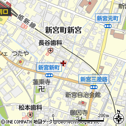横田医院周辺の地図
