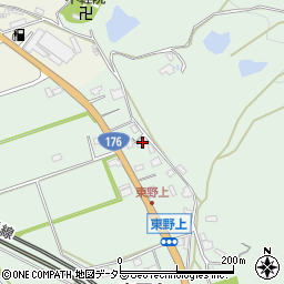 兵庫県三田市東野上137周辺の地図