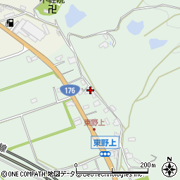 兵庫県三田市東野上135周辺の地図