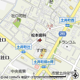 松本歯科医院周辺の地図