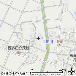 兵庫県姫路市山田町多田839周辺の地図