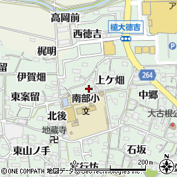 愛知県知多郡阿久比町植大上ケ畑13周辺の地図
