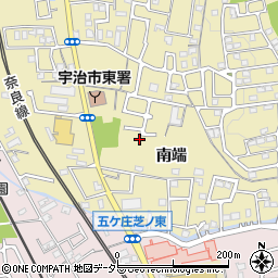 京都府宇治市木幡南端59-5周辺の地図