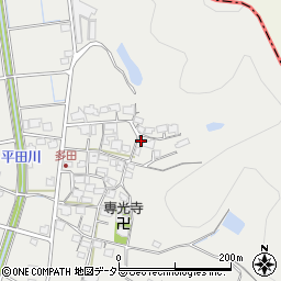 兵庫県姫路市山田町多田257周辺の地図