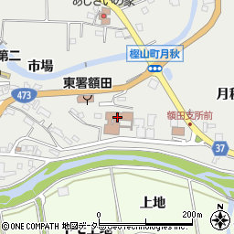岡崎市役所経済振興部　森林課・森林企画係周辺の地図