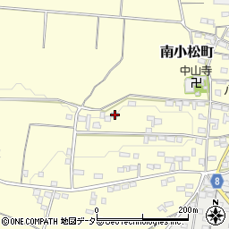 三重県四日市市南小松町1672周辺の地図