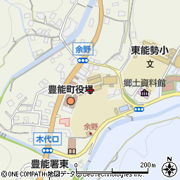 豊能町立東能勢中学校（東能勢小中学校）周辺の地図