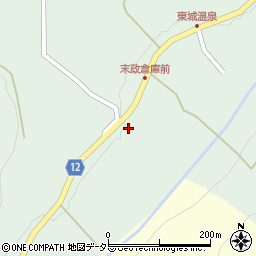 広島県庄原市東城町粟田2837周辺の地図