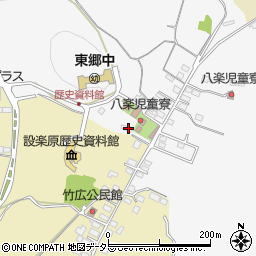 愛知県新城市八束穂1033周辺の地図