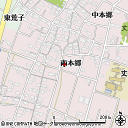 愛知県安城市和泉町南本郷302周辺の地図
