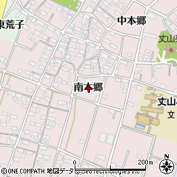 愛知県安城市和泉町南本郷周辺の地図