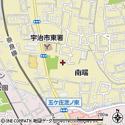 京都府宇治市木幡南端59-27周辺の地図