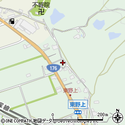 兵庫県三田市東野上136周辺の地図