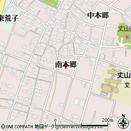 愛知県安城市和泉町（南本郷）周辺の地図