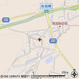 滋賀県甲賀市甲南町杉谷1973周辺の地図
