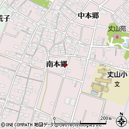 愛知県安城市和泉町南本郷308周辺の地図