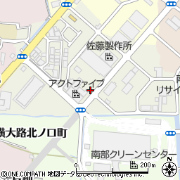 京都府京都市伏見区横大路一本木周辺の地図