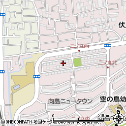 京都府京都市伏見区向島二ノ丸町433周辺の地図