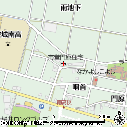 市営門原住宅周辺の地図