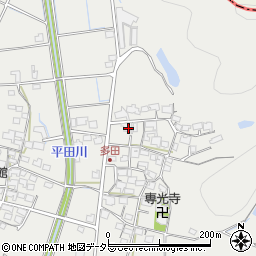 兵庫県姫路市山田町多田228周辺の地図