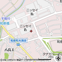 愛知県安城市和泉町井ノ上周辺の地図