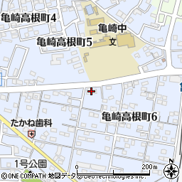エクセレントビュー亀崎周辺の地図