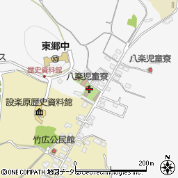 愛知県新城市八束穂991-1周辺の地図