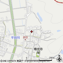 兵庫県姫路市山田町多田233-2周辺の地図