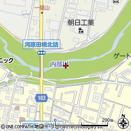 河原田橋周辺の地図