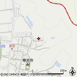 兵庫県姫路市山田町多田265周辺の地図