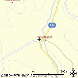 広島県三次市作木町森山中401周辺の地図