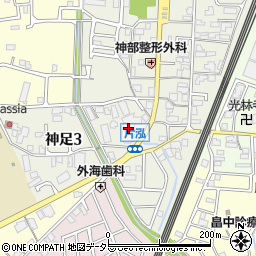 業務スーパー　長岡京店周辺の地図