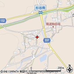 滋賀県甲賀市甲南町杉谷1977周辺の地図