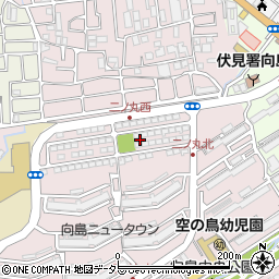 京都府京都市伏見区向島二ノ丸町442周辺の地図